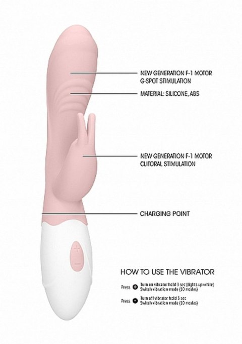 Rabbit Vibrator - Juicy - Pink Loveline