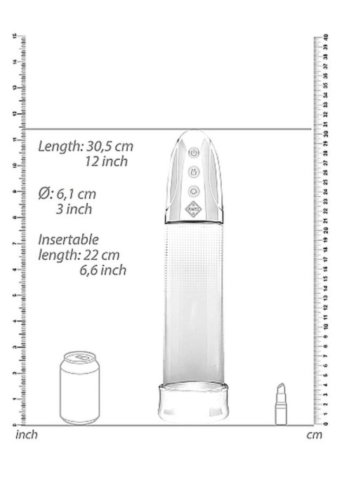 Automatic Rechargeable Luv Pump - Transparent Pumped