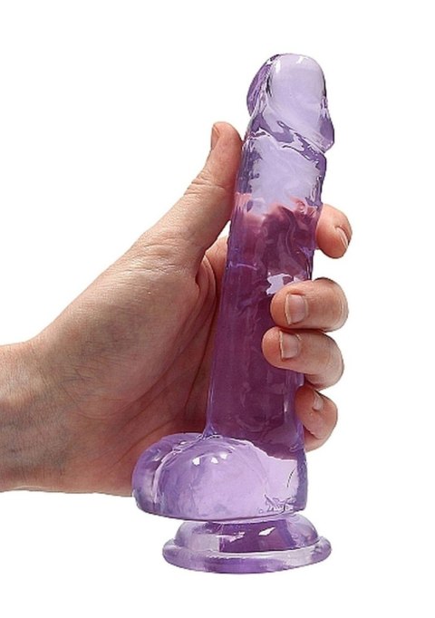 Dildo z przyssawką penis realistyczny żylasty 19cm RealRock