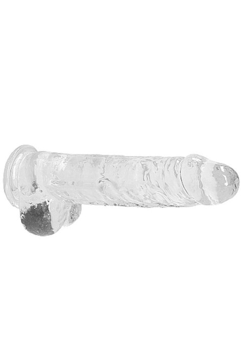 Duży wodoodporny penis dildo mocna przyssawka 25cm RealRock