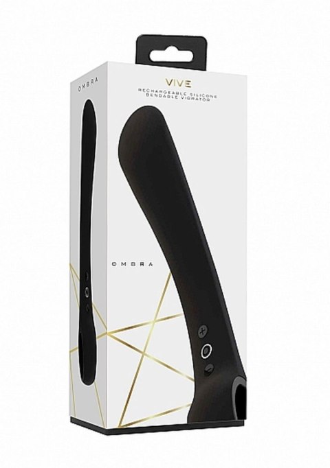 Ombra - Bendable Vibrator Punkt G - Black Vive