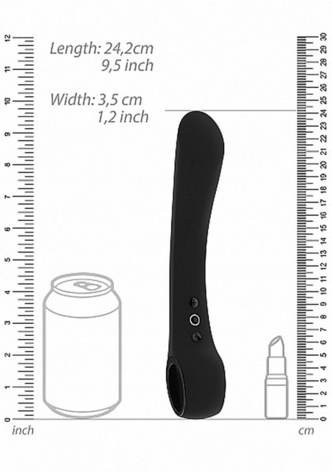 Ombra - Bendable Vibrator Punkt G - Black Vive