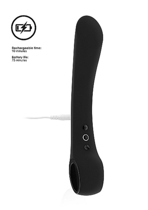 Ombra - Bendable Vibrator Punkt G - Black Vive