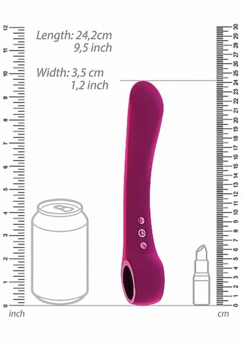 Ombra - Bendable Vibrator Punkt G - Pink Vive