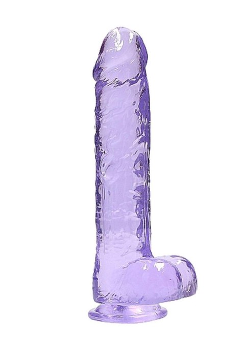 Silikonowe grube dildo z mocną przyssawką 25 cm RealRock