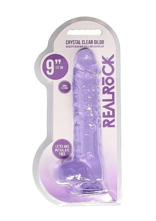 Silikonowe grube dildo z mocną przyssawką 25 cm RealRock