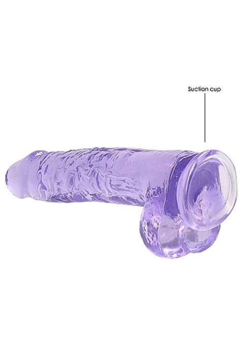 Silikonowe grube dildo z mocną przyssawką 25 cm RealRock