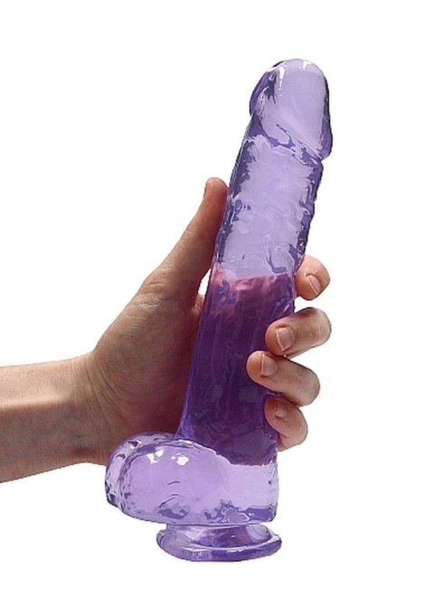 Silikonowe grube dildo z mocną przyssawką 25 cm RealRock