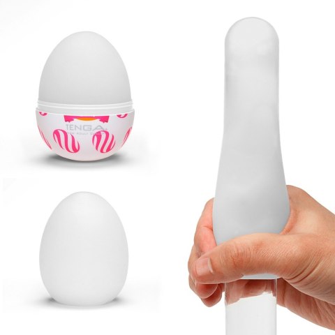 Masturbator jajko spirale Tenga Egg Curl Single Tenga