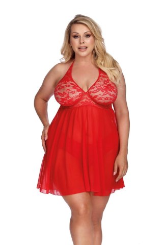 PANDORA RED ( CHEMISE/HALKA ) XL+ Anais