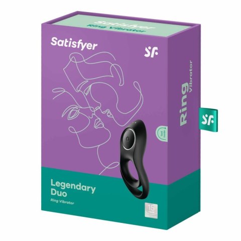 Pierścień ring erekcyjny na penisa Satisfyer Duo Satisfyer