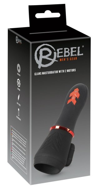 Rebel Glans Masturbator with 2 Rebel