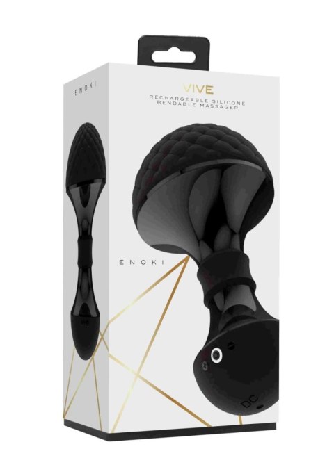 Enoki - Bendable Massager - Black Vive