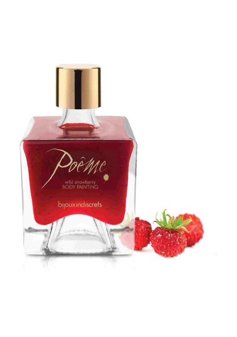 Poème - Body Painting - Wild Strawberry - 50gr Bijoux Indiscrets