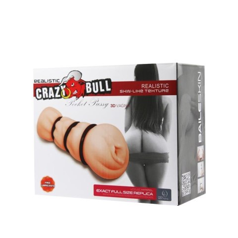 CRAZY BULL - Pocket Pussy 3D Vagina Crazy Bull