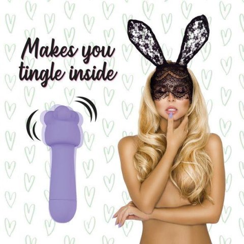 FeelzToys - Mister Bunny Massage Vibrator met 2 Dopjes Paars FeelzToys