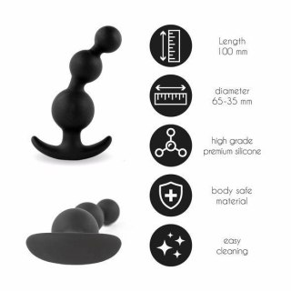 FeelzToys - Plugz Butt Plug Black Nr. 4 FeelzToys