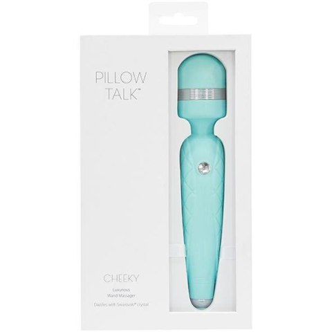 Pillow Talk - Cheeky Wand Massager Teal Pillow Talk