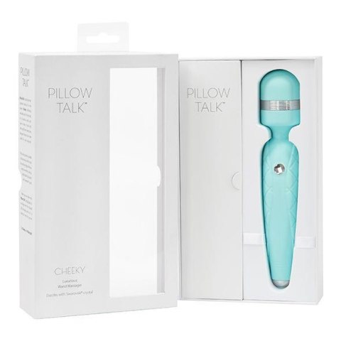 Pillow Talk - Cheeky Wand Massager Teal Pillow Talk