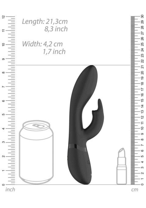 Wibrator-Zosia - Classic G-Spot Rabbit - Black Vive