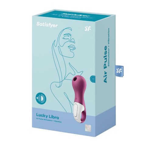 Wibrator masażer łechtaczki satisfyer lucky libra Satisfyer