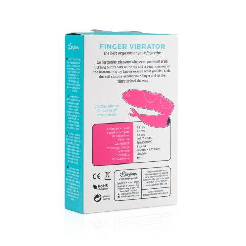 Finger Vibrator - Pink Easytoys