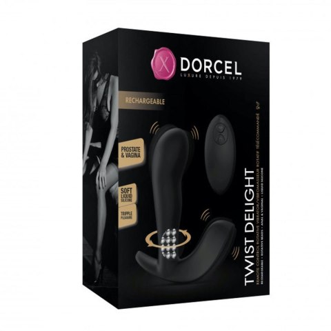 Korek analny rotacja dorcel twist delight 10 tryb Dorcel