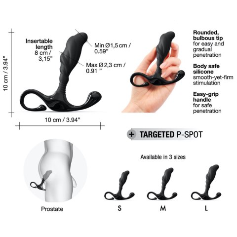 Masażer stymulator prostaty dorcel expert-p 10cm s Dorcel