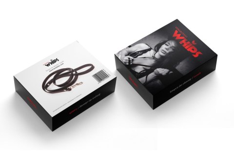 Smycz BDSM bondage do obroży skóra ekologiczna Whips Collections