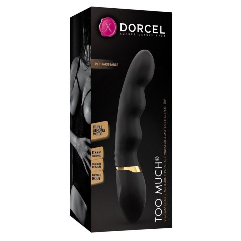 Wibrator punktu g dorcel too much 21cm 7 trybów Dorcel