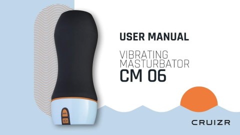 CRUIZR - CM06 Vibrating Masturbator With Voice Activator Cruizr