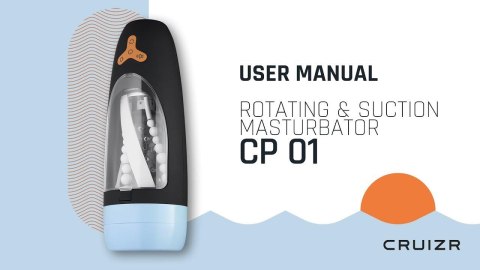 CRUIZR-CP01Rotating And Sucking Automatic Masturbator With Adapter Cruizr