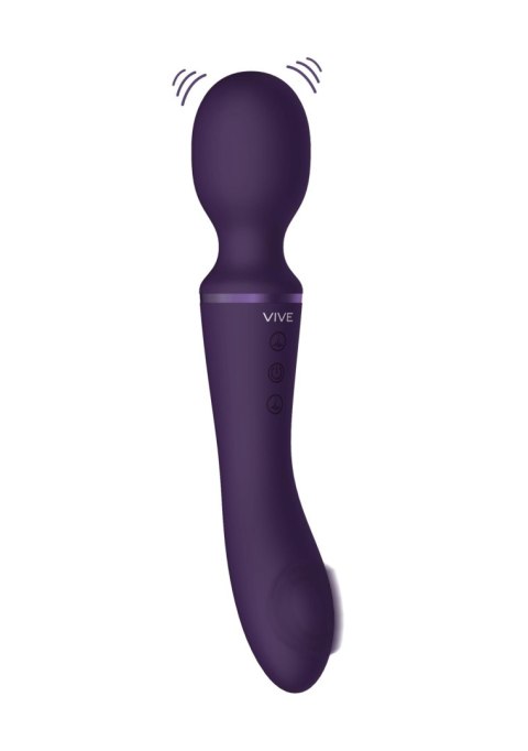 Enora - Wand & Vibrator - Purple Vive