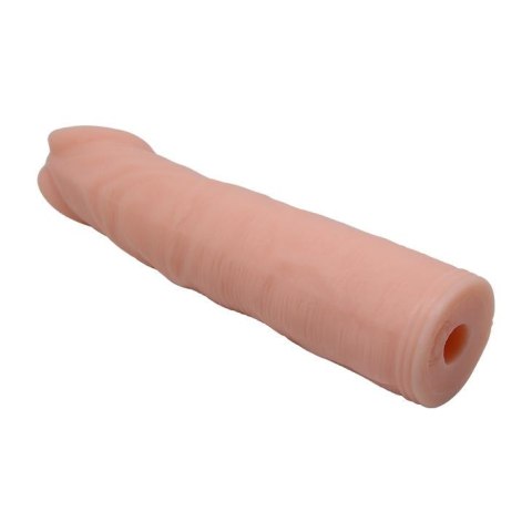 Strap-on elastyczne dildo realistyczny penis 19 cm BAILE