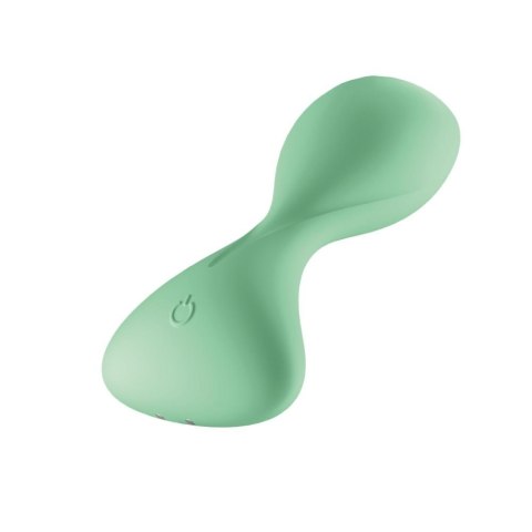 Płaskie dildo gładkie analne z wibracjami korek Satisfyer