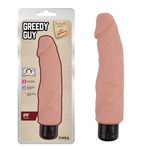 Realistyczny wibrator klasyczny penis członek 24cm T-skin Real