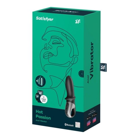 Wibrator-Hot Passion Anal Connect App Satisfyer