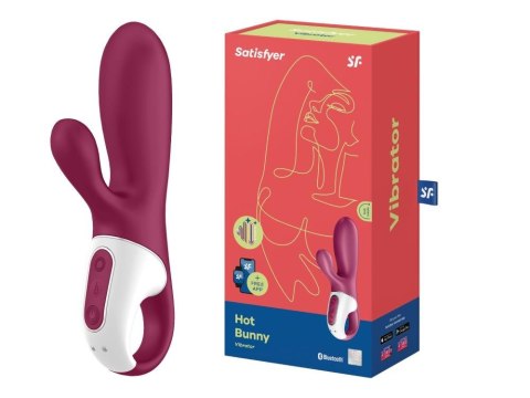 Wibrator kóliczek aplikacja Satisfyer Hot Bunny Satisfyer