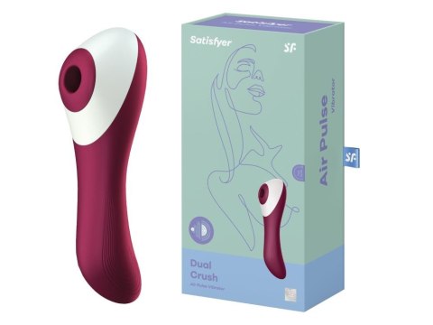 Wibrator masażer powietrzny Satisfyer Dual Crush Satisfyer