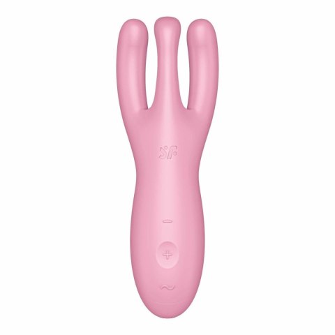 Zmysłowy stymulator łechtaczki z pilotem różowy Satisfyer