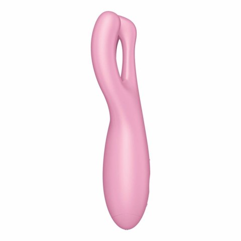 Zmysłowy stymulator łechtaczki z pilotem różowy Satisfyer