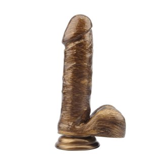 Dildo realistyczne członek jądram przyssawka 19 cm DarkMuscle