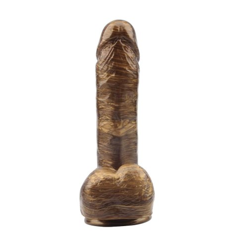 Dildo realistyczne członek jądram przyssawka 19 cm DarkMuscle