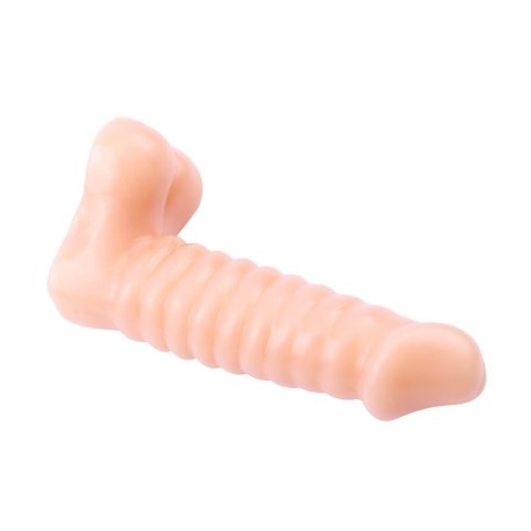 Dildo realistyczne naturalny penis jądra sex 16cm T-skin