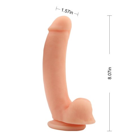 Naturalne realistyczne dildo członek penis 20cm Nakedlegend