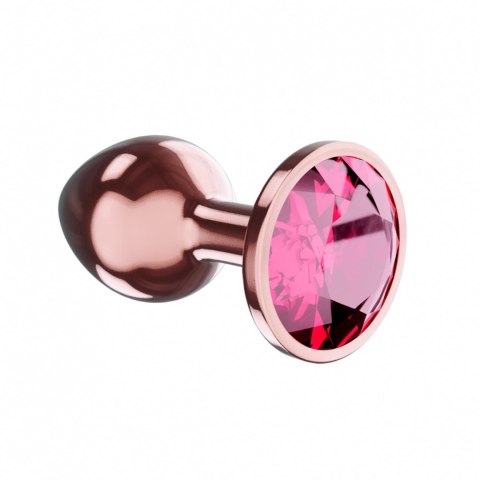 Plug-Butt Plug Diamond Ruby Shine L Rose Gold Lola Games