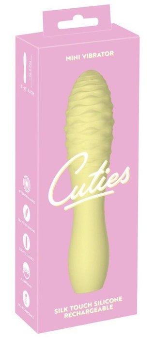 Cuties Mini Vibrator Yellow3.G Cuties