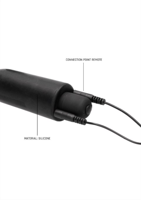 Elektrostymulator BDSM Vibrating Urethral Sounding - Black ShotsToys