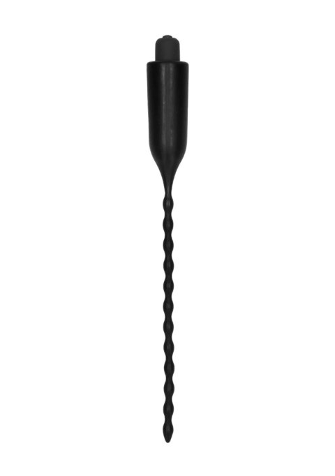 Elektrostymulator BDSM Vibrating Urethral Sounding - Black ShotsToys