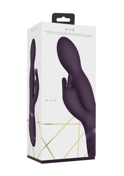 Wibrator królik - 360degrees Rabbit - Purple ShotsToys